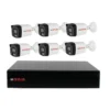 6 Cp plus color bullet camera full setup